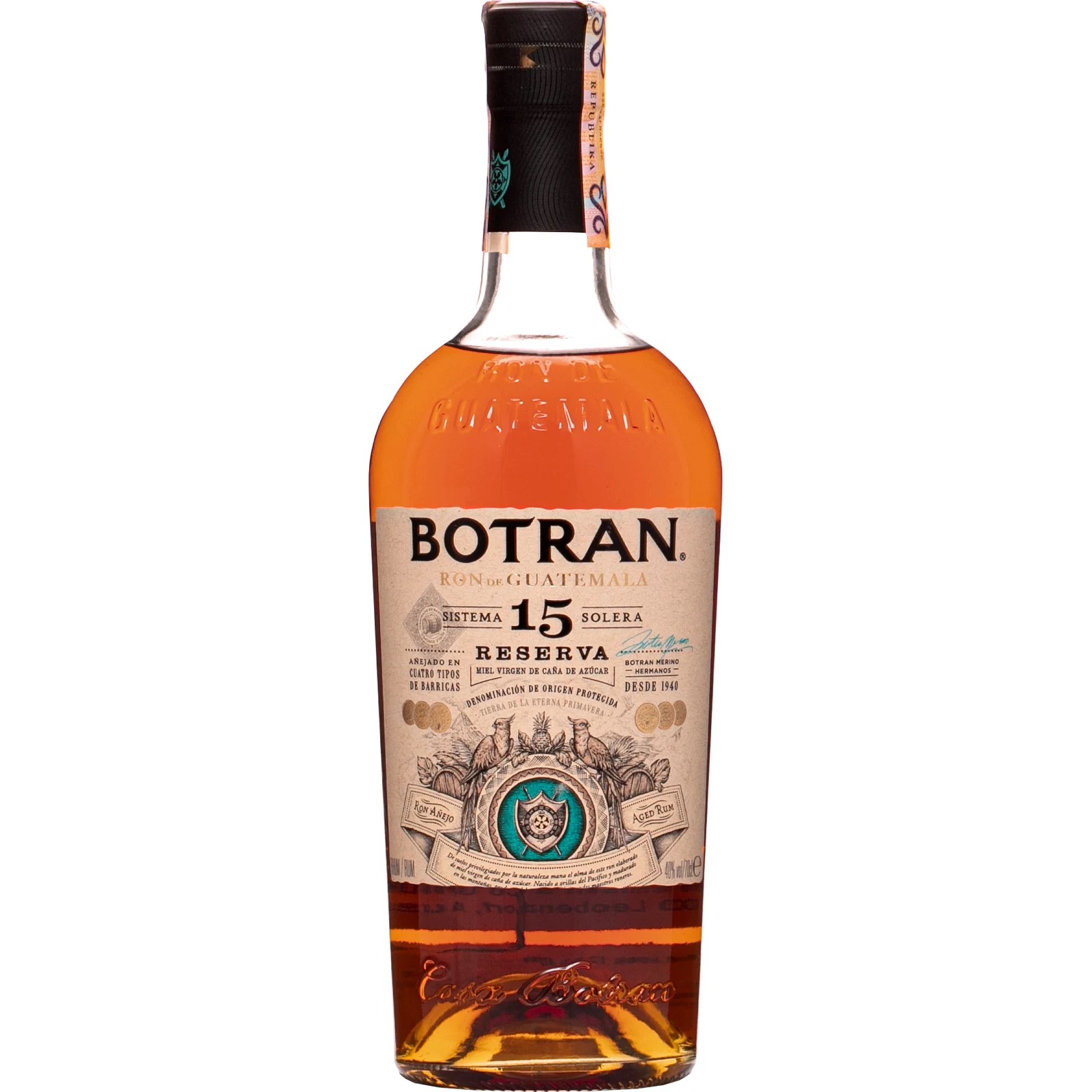 Rum Ron Botran Reserva 15 ročný