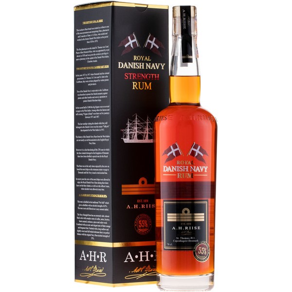 Rum A.H. Riise Royal Danish Navy Strength Rum