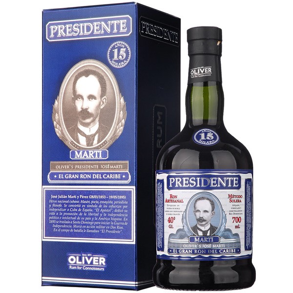 Rum Presidente Marti 15 ročný