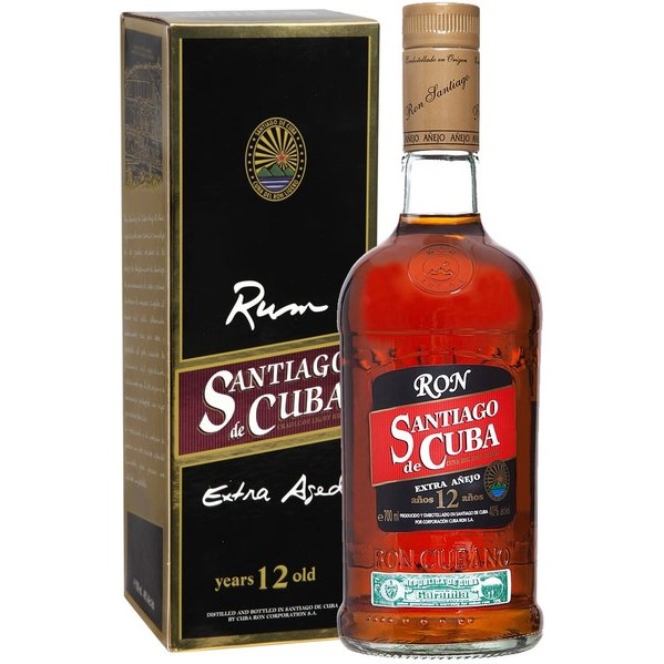 Rum Santiago de Cuba Extra Anejo 12 ročný