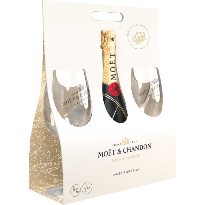 Šampanské Moët & Chandon - Brut Impérial Poháre