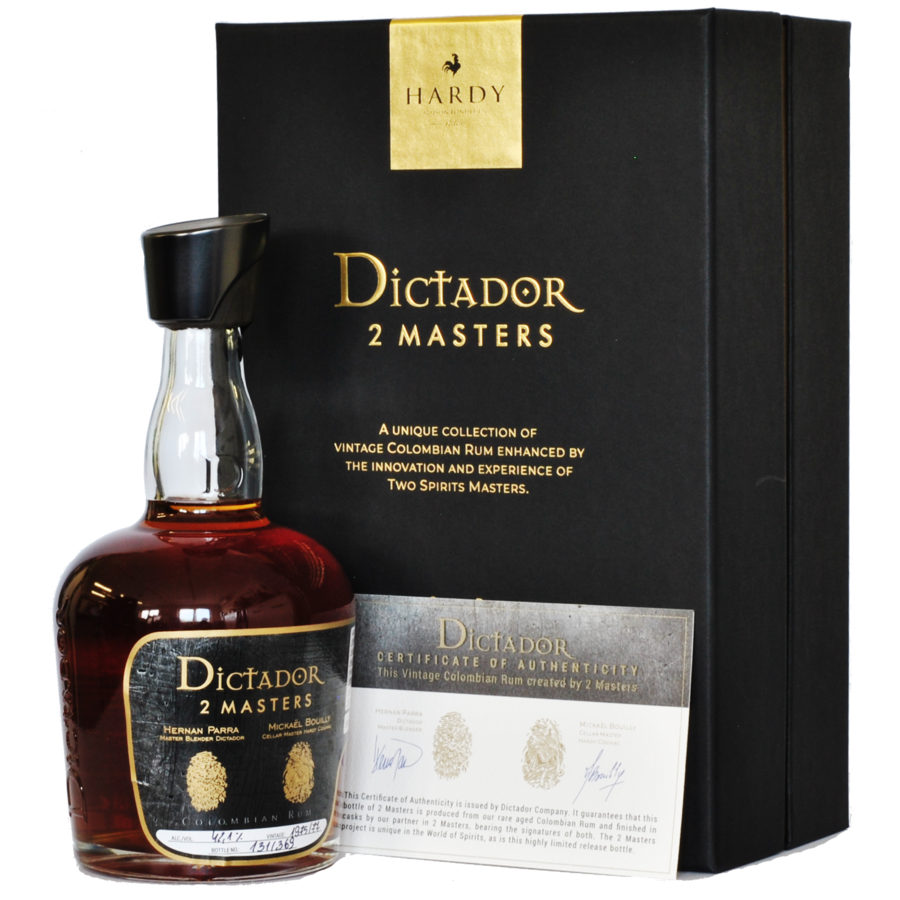 Rum Dictador 2 Masters Hardy 1975/77