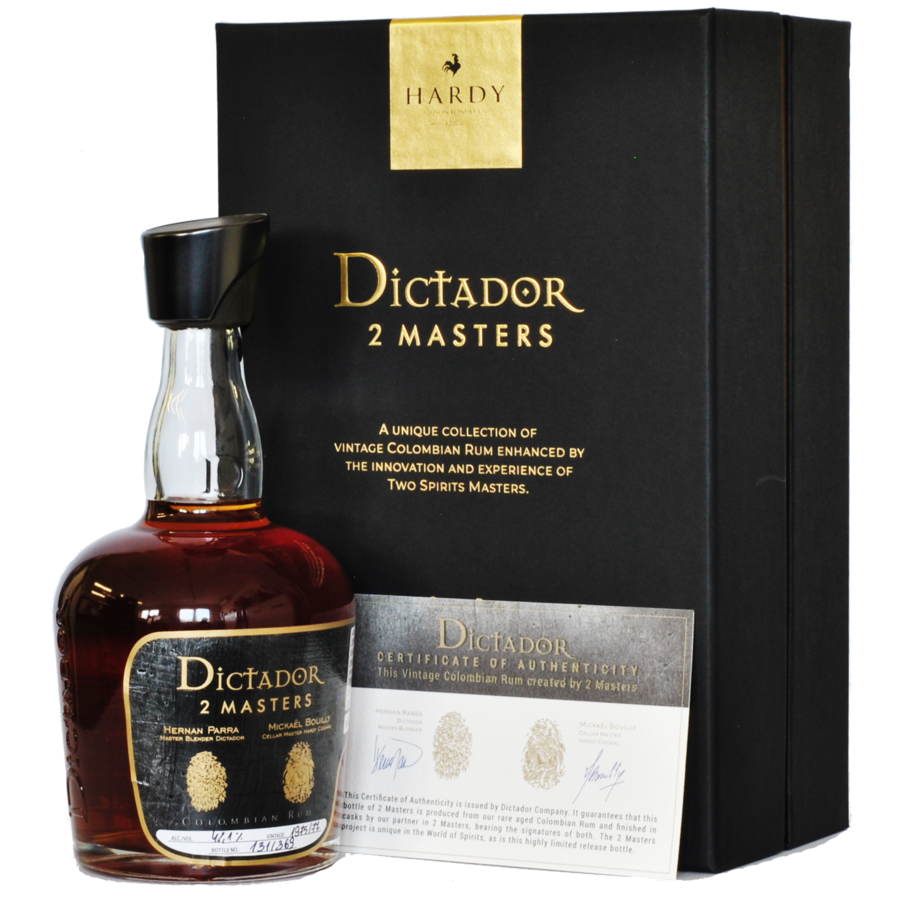 Rum Dictador 2 Masters Hardy 1974/77 Edition 2022