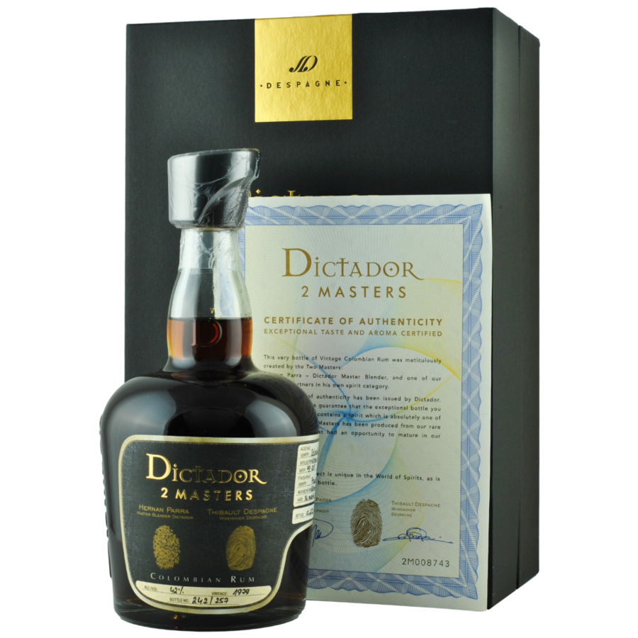 Rum Dictador 2 Masters Despagne 1979