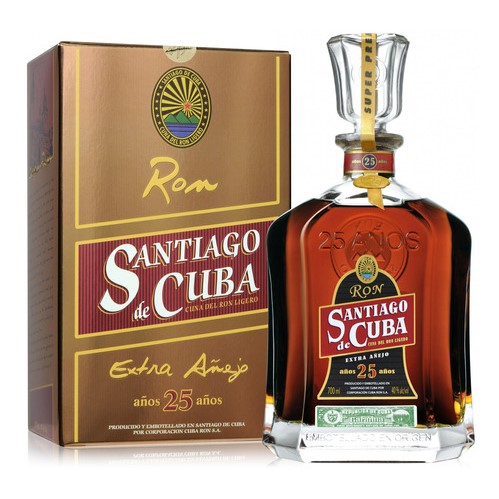 Rum Santiago de Cuba Extra Anejo 25 ročný