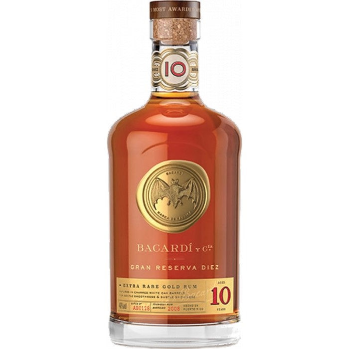 Rum Bacardi Gran Reserva Diez 10 ročný