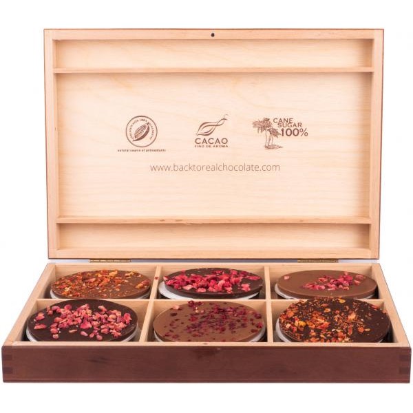 Čokoláda Lyra - Mandala Luxury wooden box
