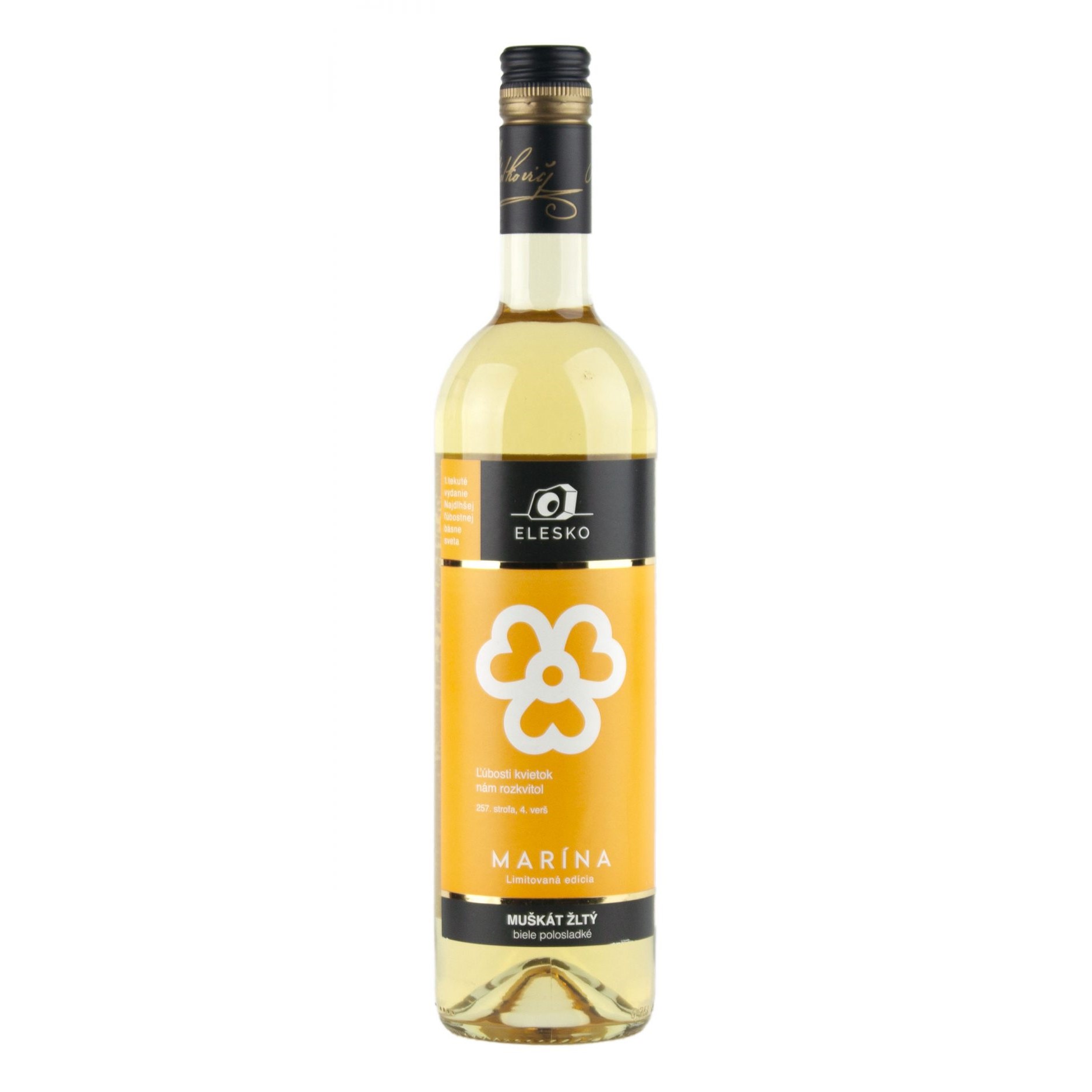 Víno Elesko - Muškát žltý - Marína