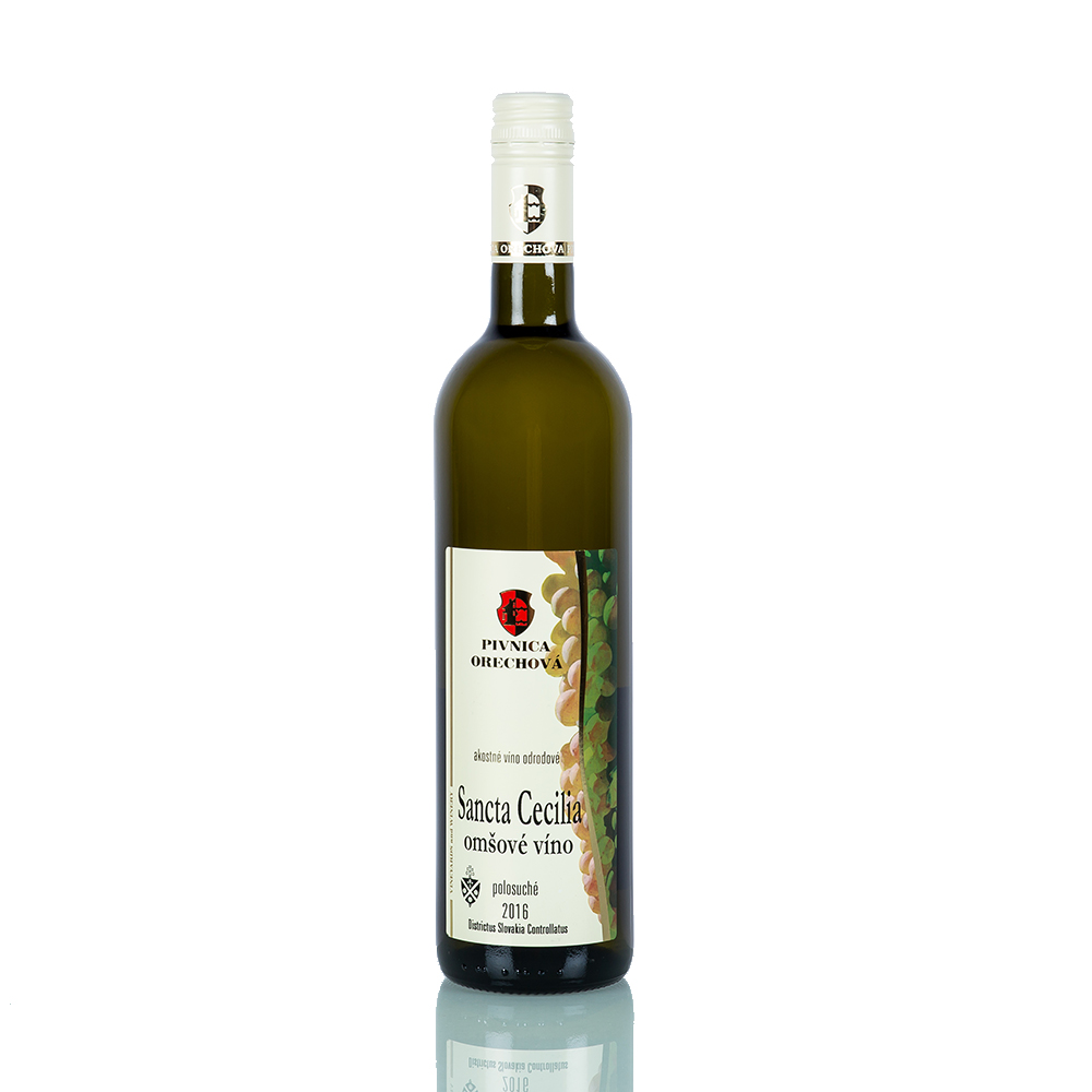 Víno Pivnica Orechová - Sancta Cecília - omšové víno