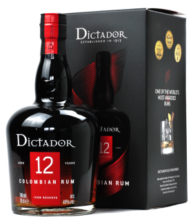 Rum Dictador 12 ročný v kartóniku