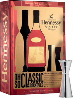 Koňak Hennessy VSOP + Jigger