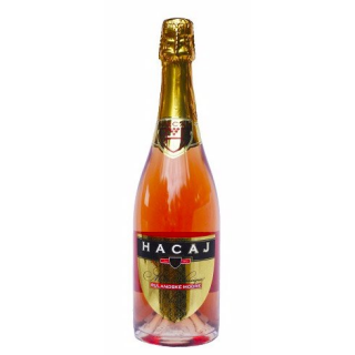 Víno Hacaj - Rulandské modré - rosé - Brut